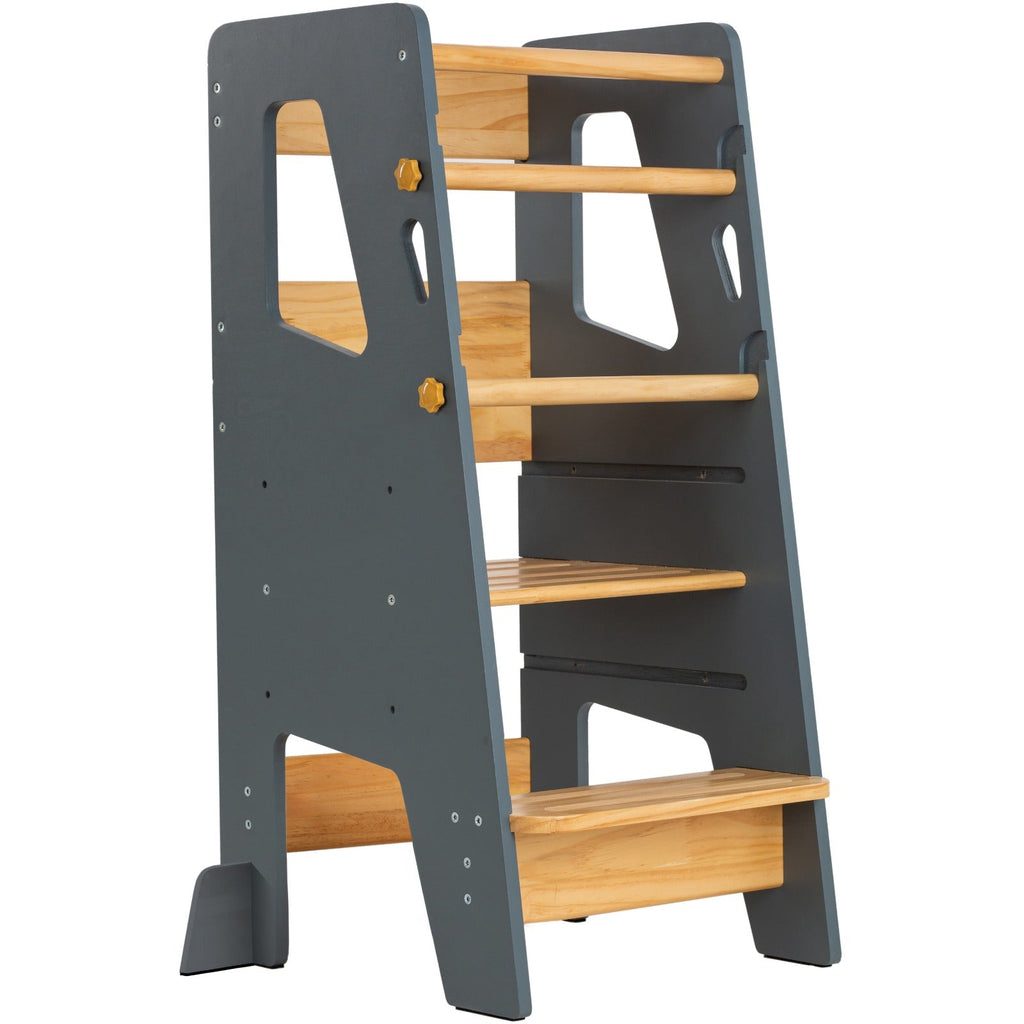 Montessori Toddler Tower - Adjustable Kitchen Stool Helper