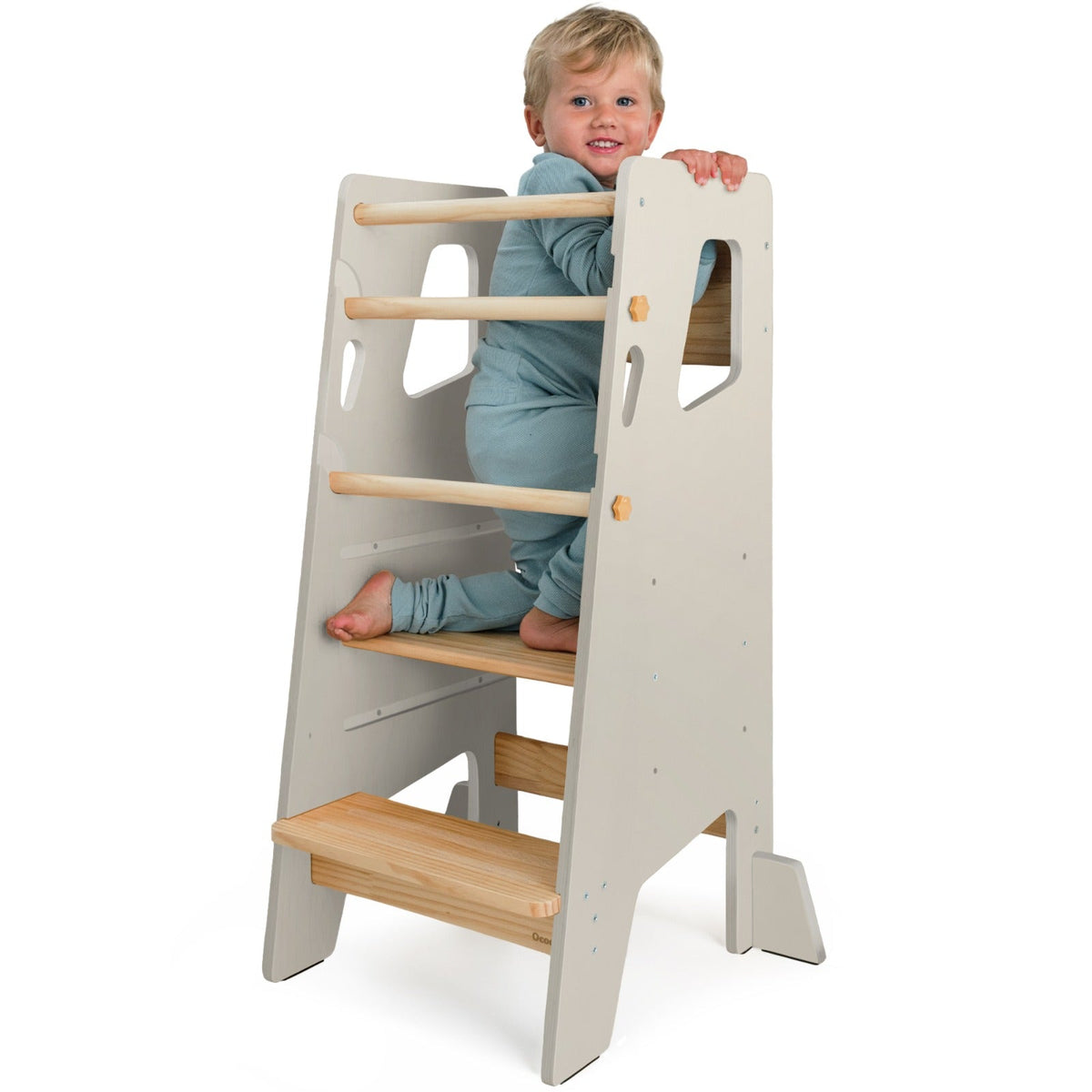 Torre Montessori Ajustable para Niños | Montessori Adjustable Toddler Tower Kitchen Stool