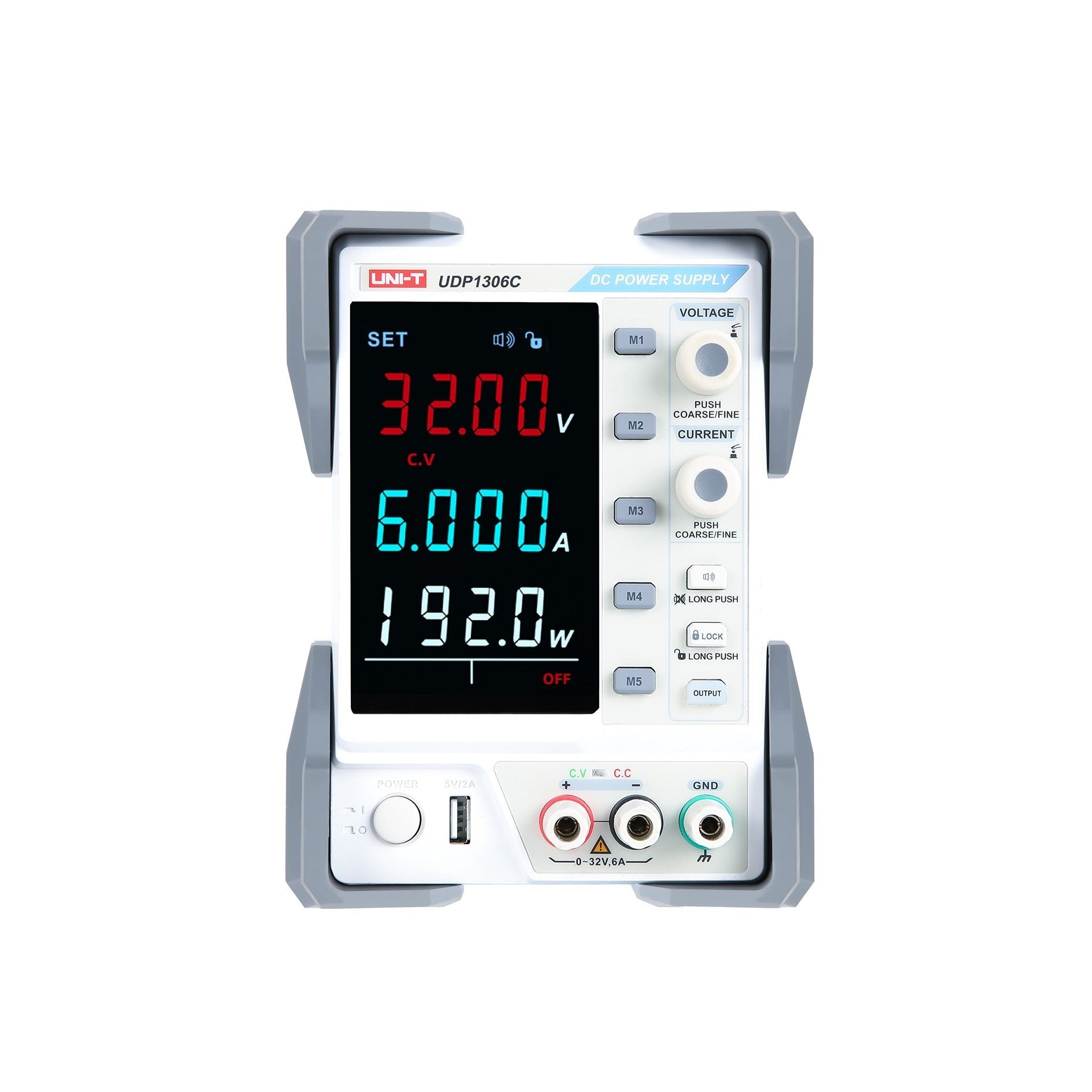 UDP1306C – Fuente de Poder DC Programable 192W | Programmable DC Power Supply