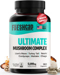 Suplemento de Hongos Orgánico — 6 Hongos | Organic Mushroom Complex Capsules