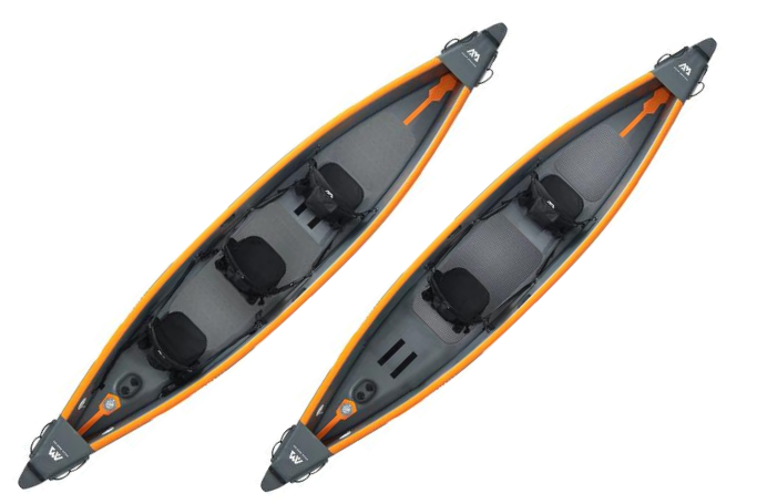 Aqua Marina TOMAHAWK AIR-C – Kayak Inflable de Alta Velocidad 15'8" | High-Speed Inflatable Kayak