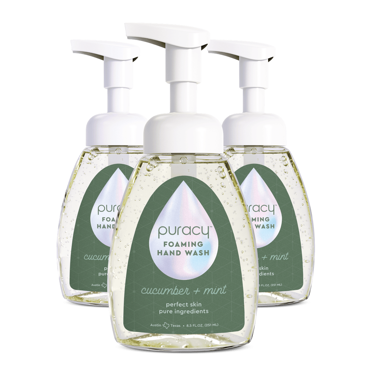 Jabón Espuma de Manos Puracy — Origen Vegetal | Foaming Hand Soap