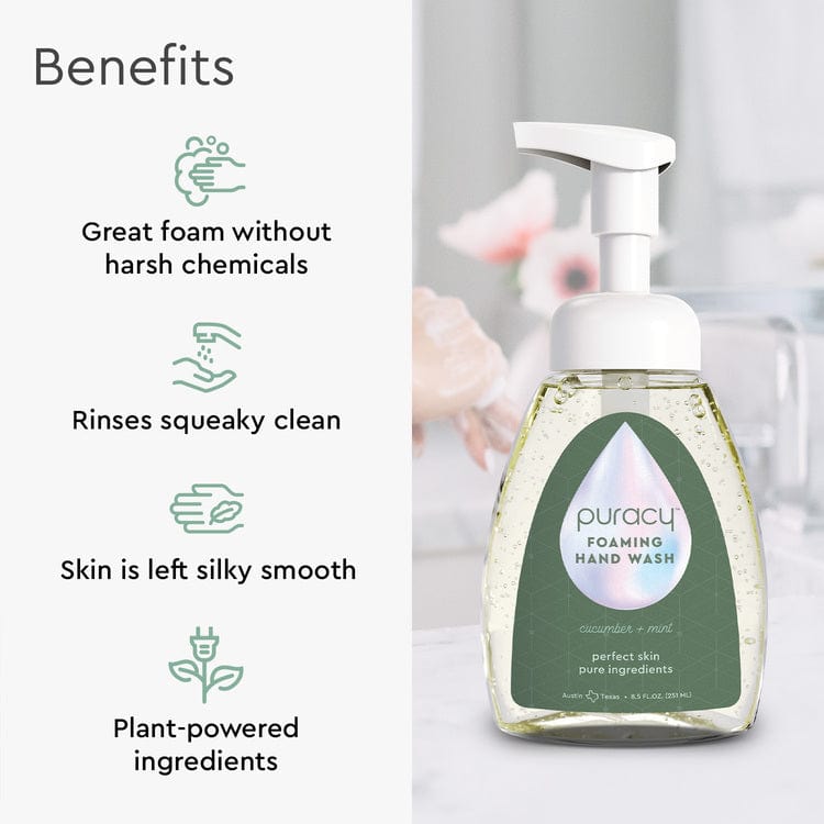 Jabón Espuma de Manos Puracy — Origen Vegetal | Foaming Hand Soap