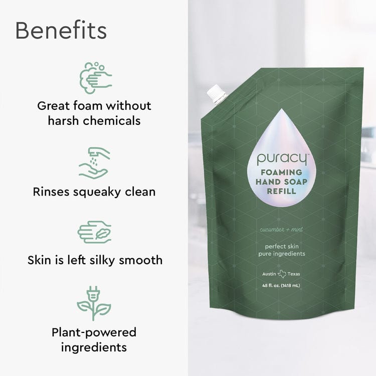 Jabón Espuma de Manos Puracy — Origen Vegetal | Foaming Hand Soap