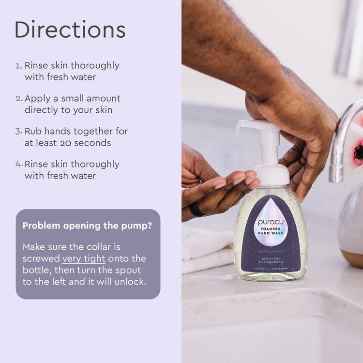 Jabón Espuma de Manos Puracy — Origen Vegetal | Foaming Hand Soap