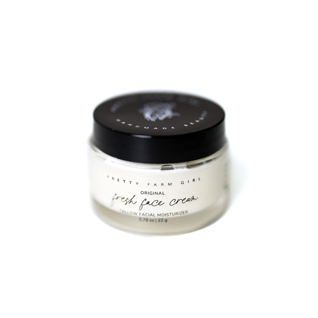 Crema Facial de Tallow Antiedad — Fresh Face Cream | Grass-Fed Tallow Moisturizer