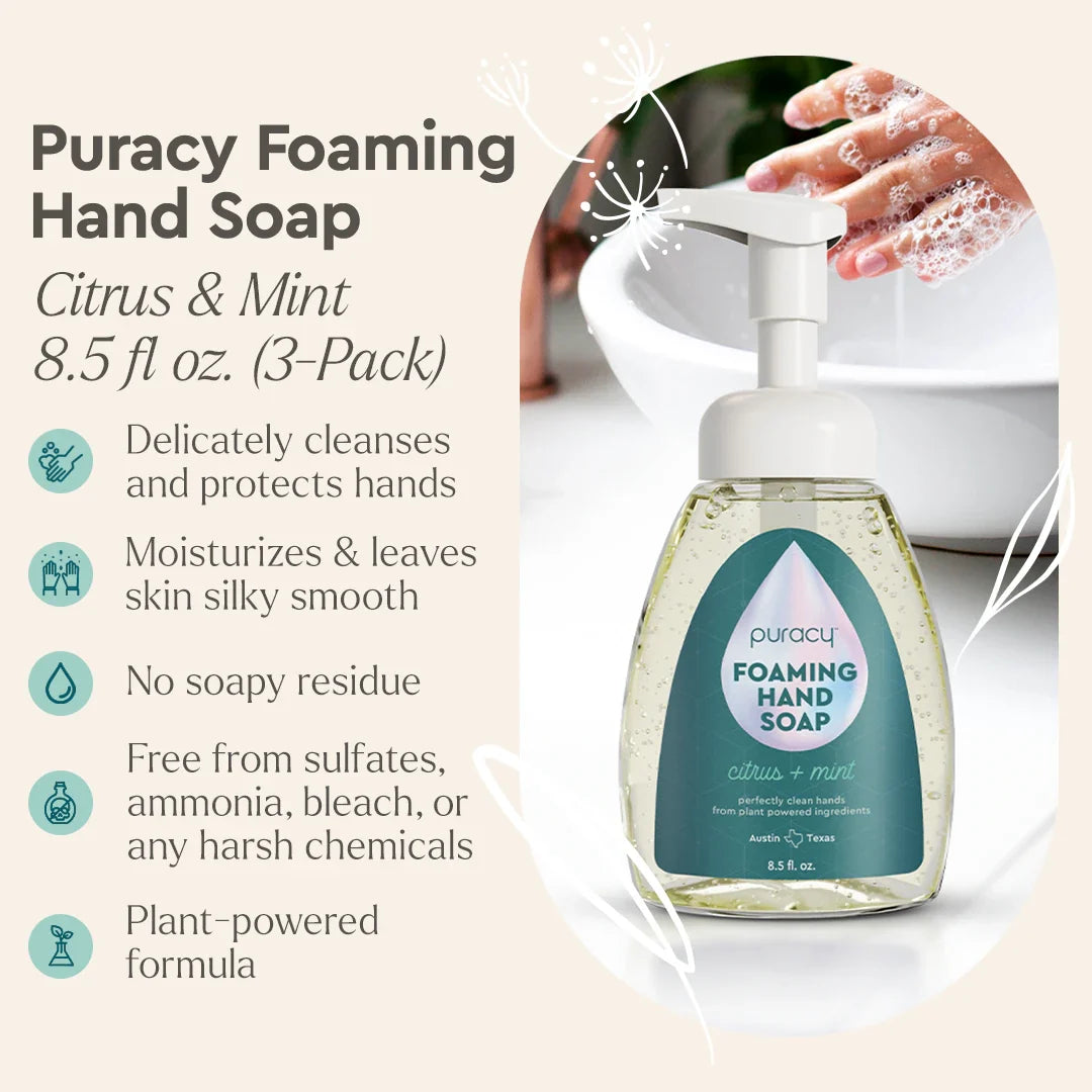 Jabón Espuma de Manos Puracy — Origen Vegetal | Foaming Hand Soap