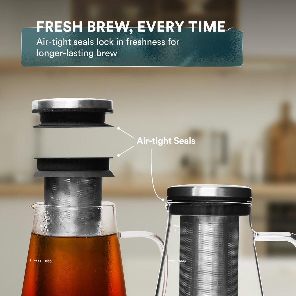 Cafetera Cold Brew Maker — Café Frío en Casa (1.0L / 1.5L) | Ovalware