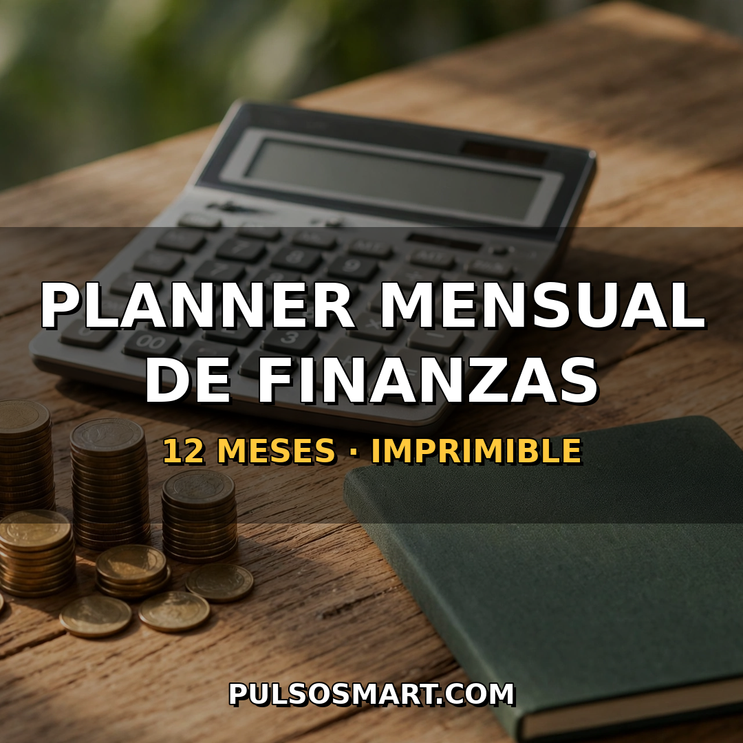 Planner Mensual de Finanzas Personales (PDF)