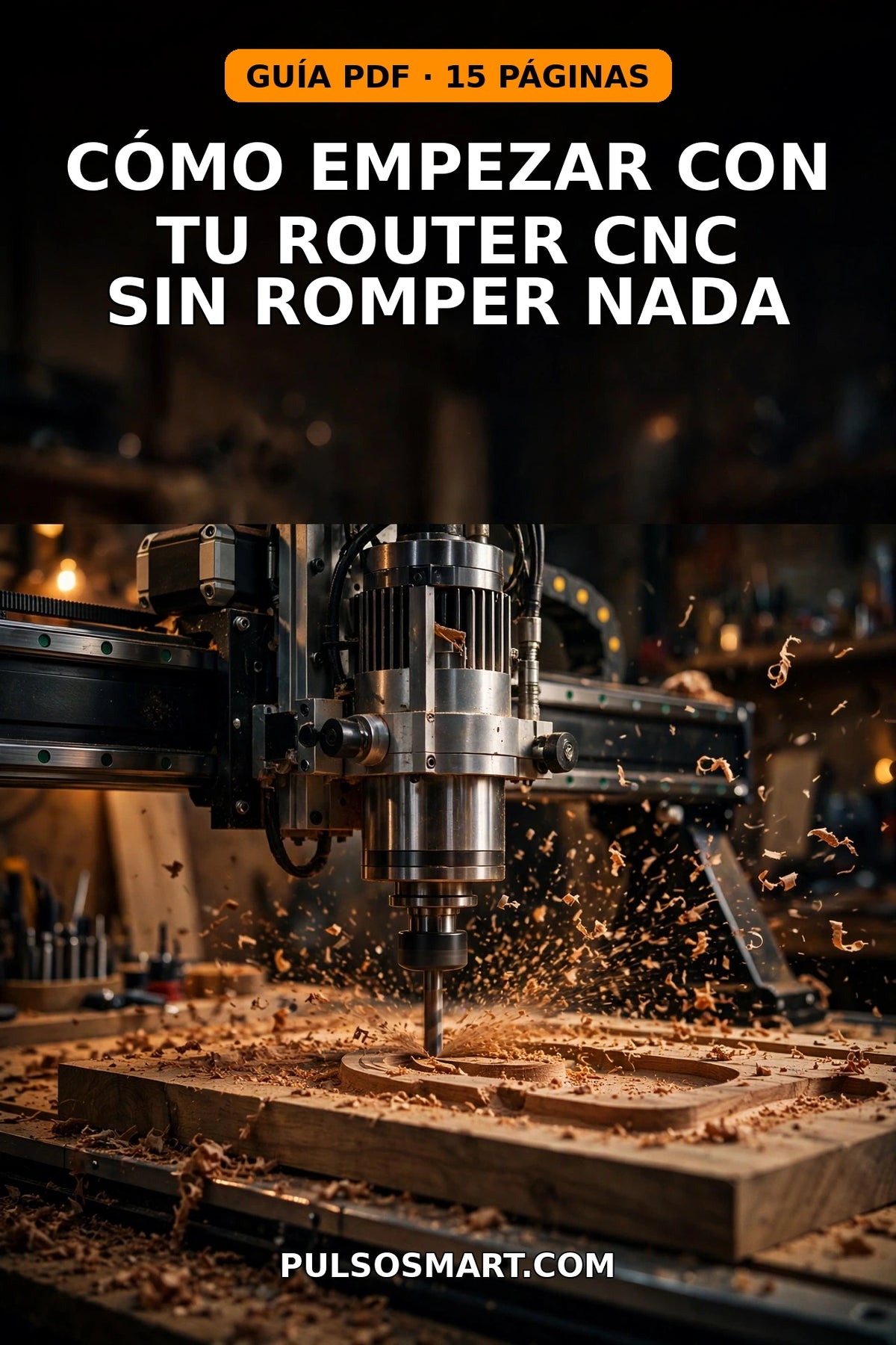 Guía: Cómo empezar con tu router CNC sin romper nada (PDF)