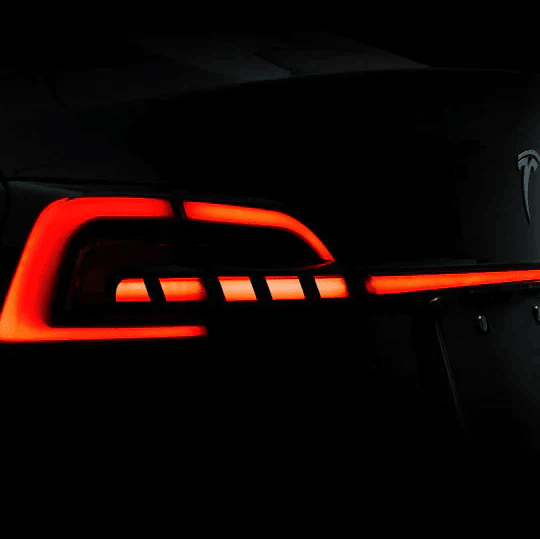 TESERY Starlink Full-Width Strip Taillight for Model 3/Y