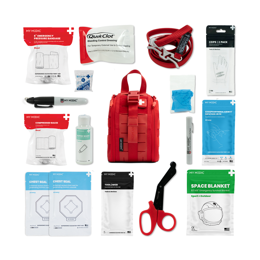 TFAK™ – Kit de Primeros Auxilios Táctico | Tactical First Aid Kit